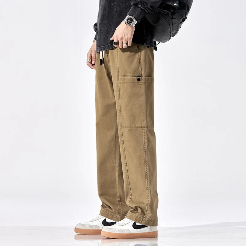 Pantalon cargo américain à jambe large – Image 7