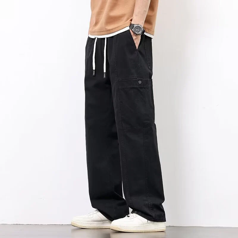 Pantalon cargo américain à jambe large – Image 2