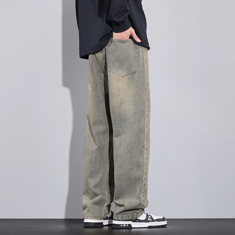 Pantalons droits drapés à jambes larges – Image 6