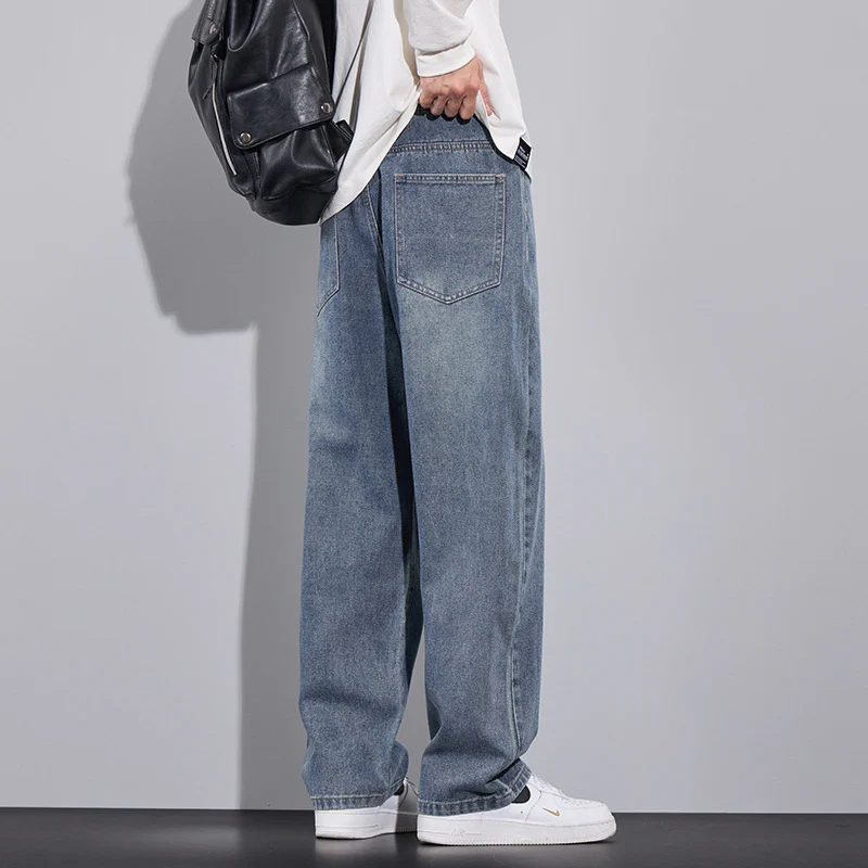 Pantalons droits drapés à jambes larges – Image 8