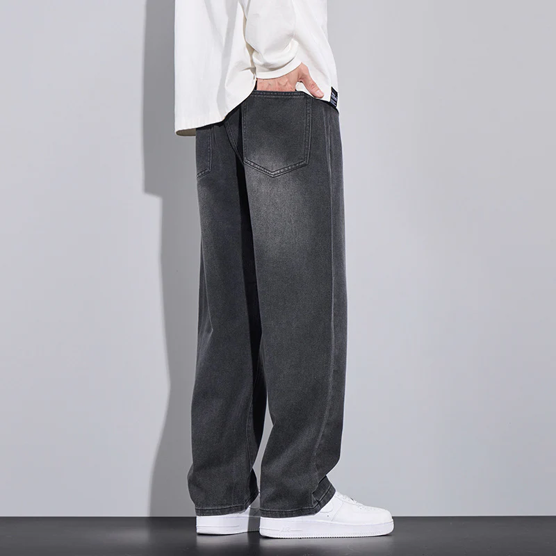 Pantalons droits drapés à jambes larges – Image 7