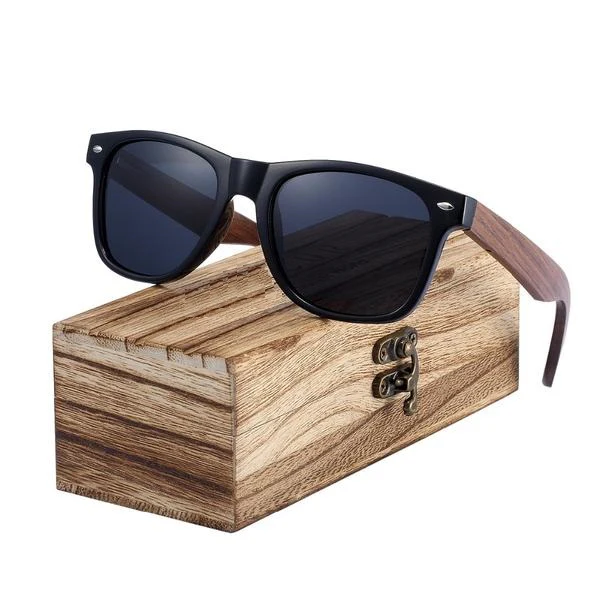 Lunettes de soleil en bois - L'Originale en Noyer – Image 2