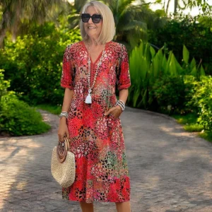 Isla™ | Robe Printemps Imprimée