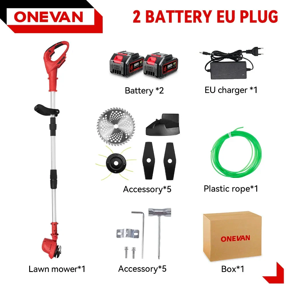 ONEVAN Tondeuse Brushless 10 Pouces 36000 RPM Coupe Rapide Makita 18V – Image 7