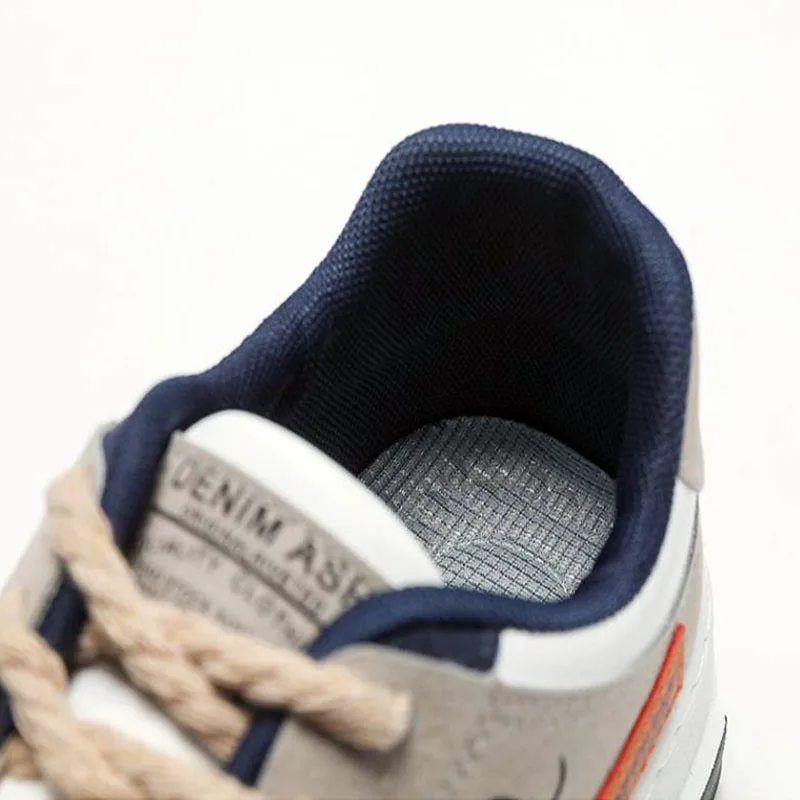 Mode Hommes Plate-forme décontractée Sneakes Baskets à lacets – Image 6