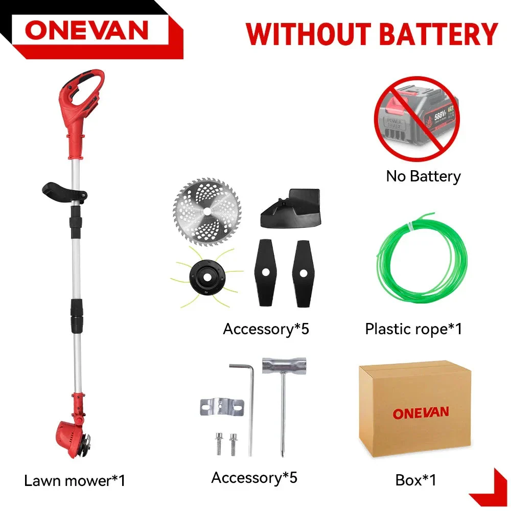 ONEVAN Tondeuse Brushless 10 Pouces 36000 RPM Coupe Rapide Makita 18V – Image 6