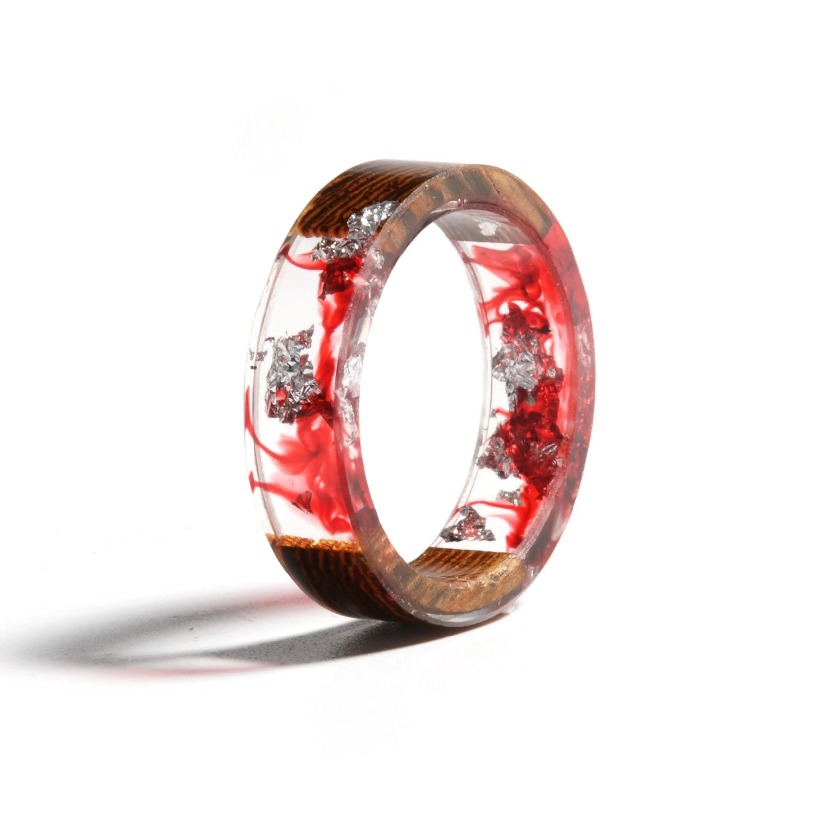 Bague en Bois Femme - Red Natural – Image 2