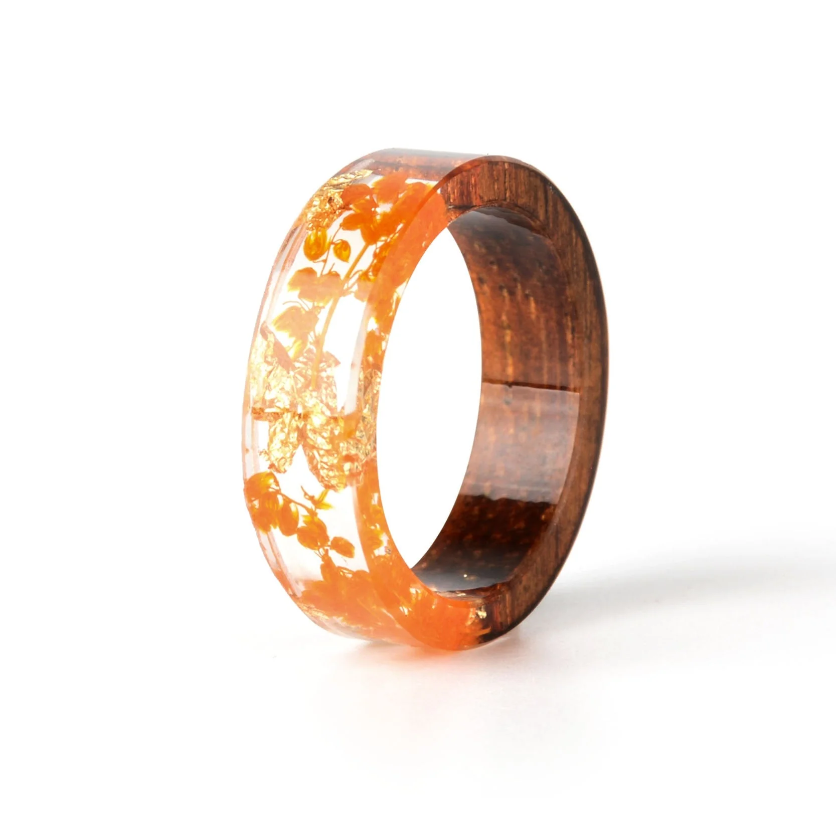 Bague en Bois Femme - Red Natural – Image 3