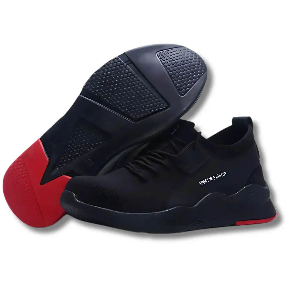 SPORT Fashion - Baskets de sécurité rouges et noires – Image 7