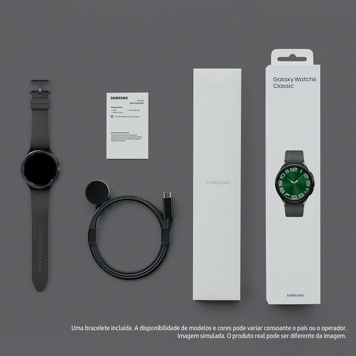 Samsung Smartwatch Galaxy Watch 6 Classic R960 47mm Preto – Image 5