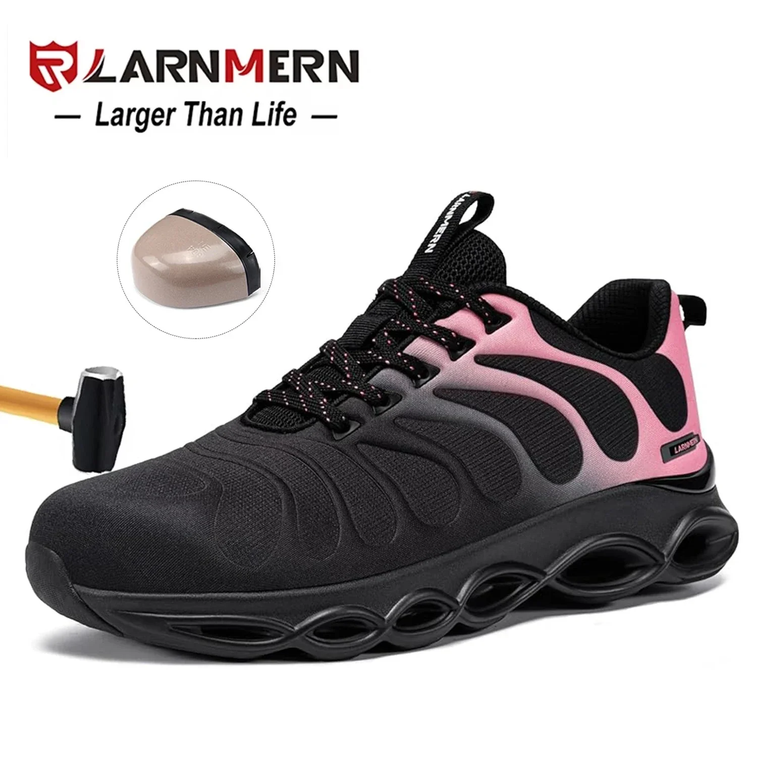 LARNMERN Chaussures De Sécurité Parker Confort Antichoc Semelle EVA – Image 3
