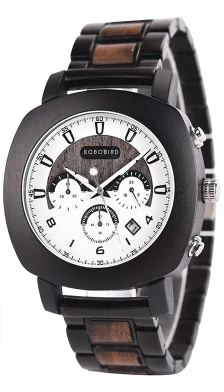 Montre en Bois Homme - Square – Image 5