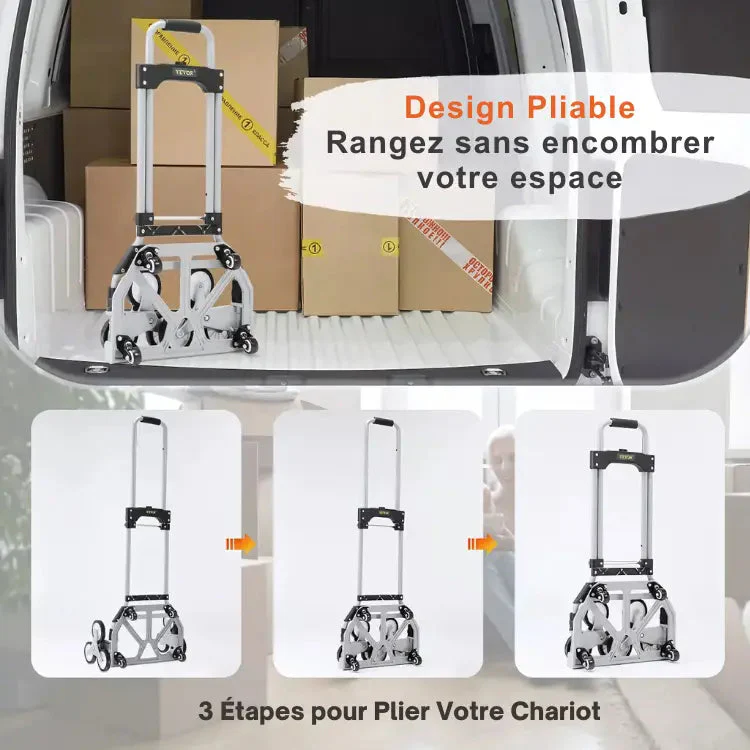 VEVOR Chariots de Manutention pour Escaliers – Image 6