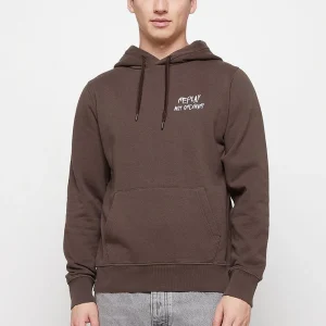 Replay Hoodie Dark Brown - Men