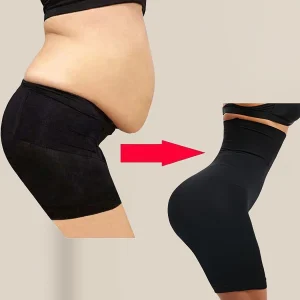 Short de compression taille haute