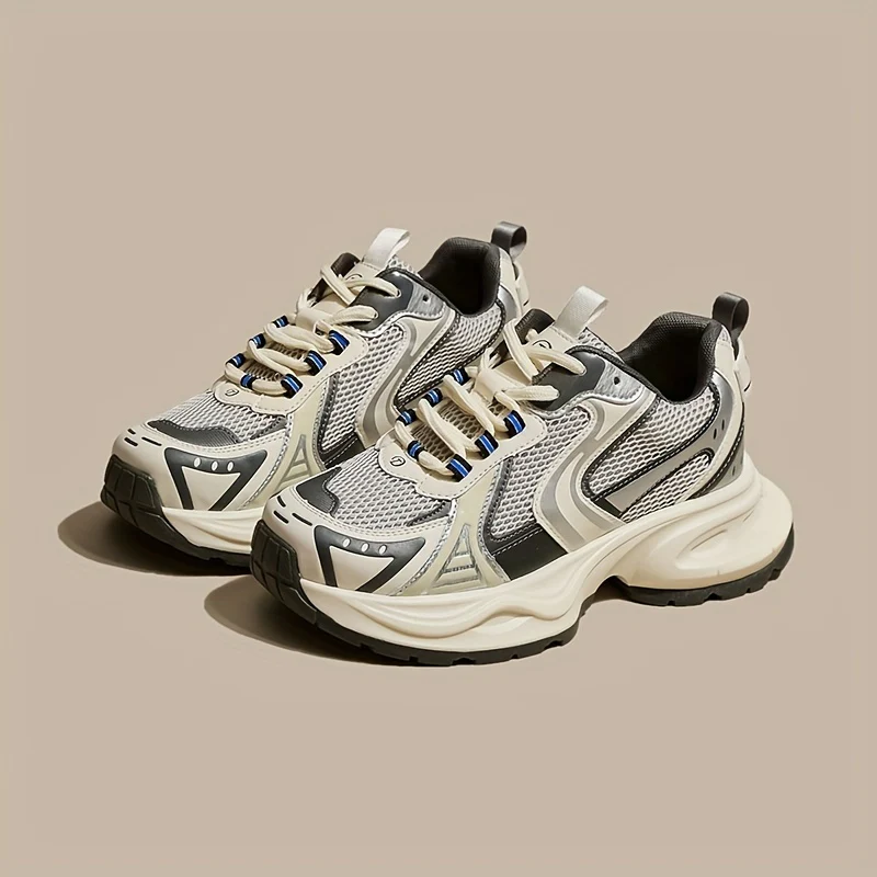 Chaussures à plateforme respirantes et confortables avec des accents scintillants – Image 7