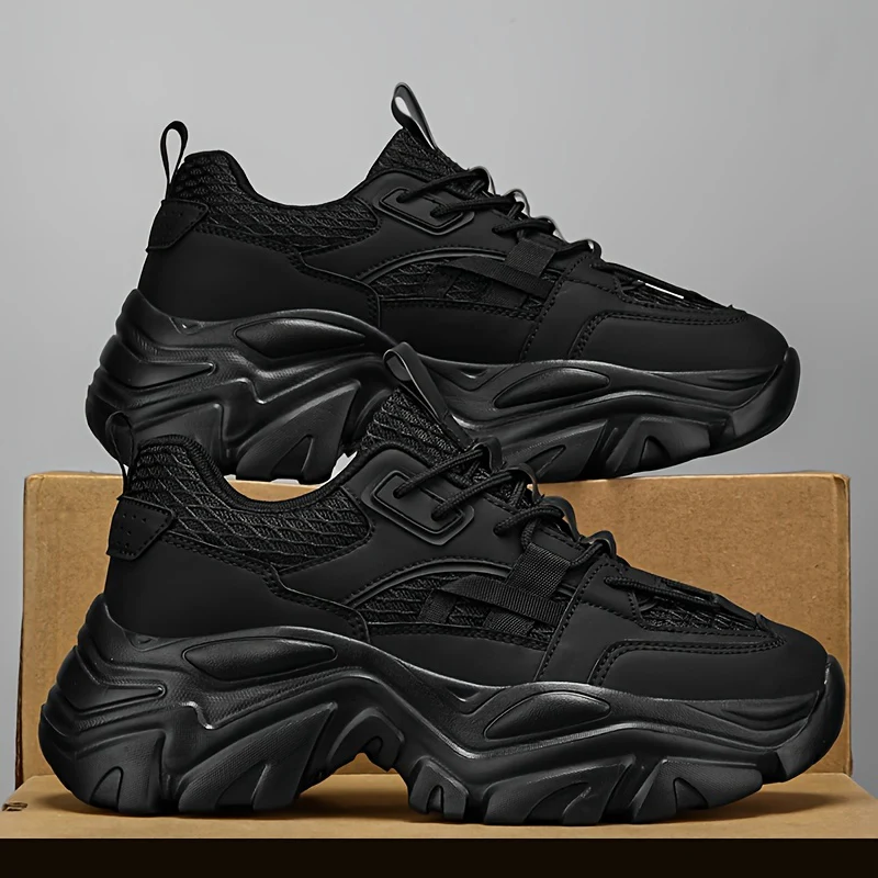 Chaussures épaisses , baskets confortables à semelle souple antidérapante – Image 4