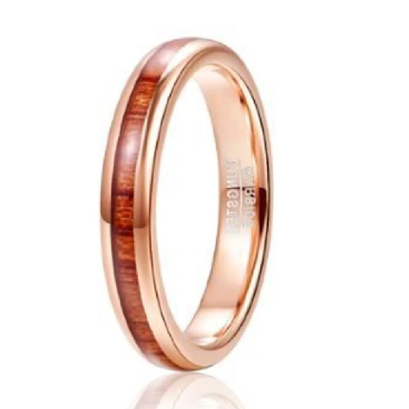 Bague en Bois et Tungstène "Élégante" – Image 2