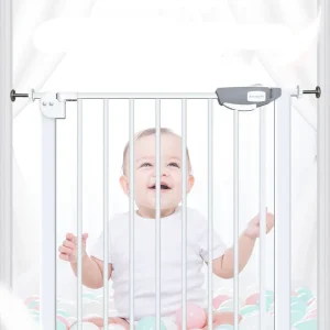 Grille de Protection de Porte sans Perçage pour Enfants