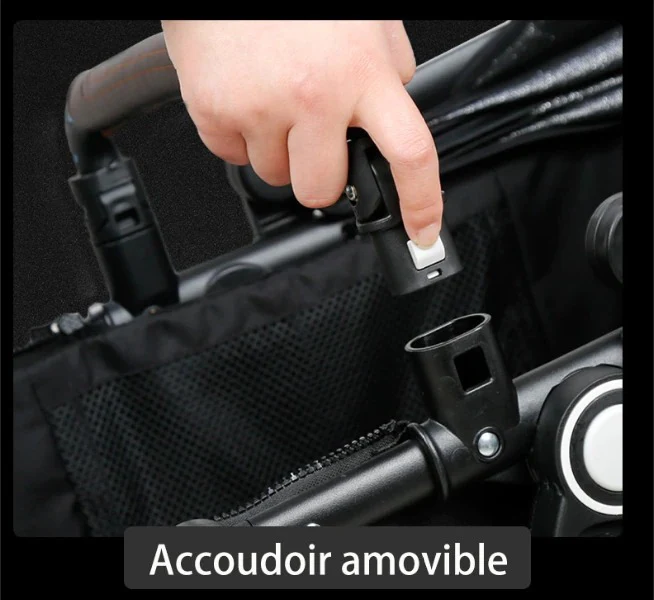 Poussette Bébé Trio 3 en 1 Dernière Génération - Poussette, Landau et Siège Auto – Image 7