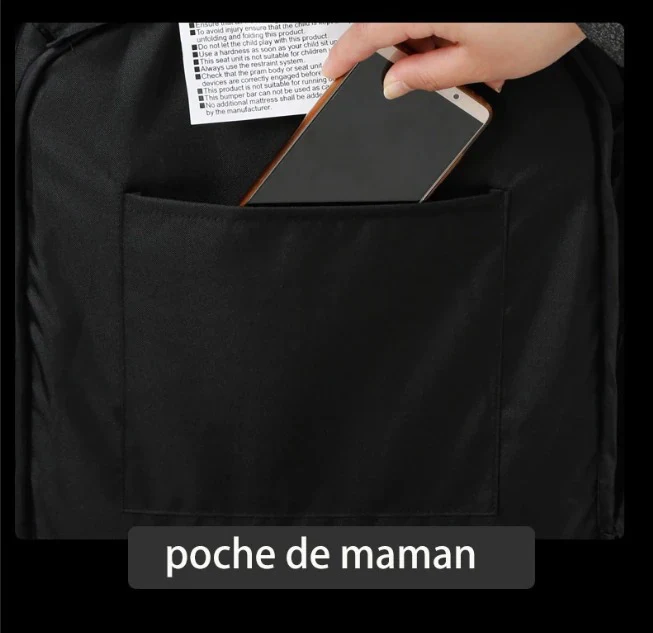 Poussette Bébé Trio 3 en 1 Dernière Génération - Poussette, Landau et Siège Auto – Image 5