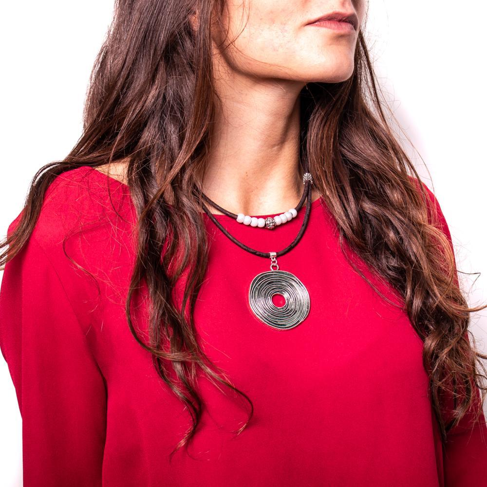 Collier en Liège"Tourbillon Perles" – Image 3