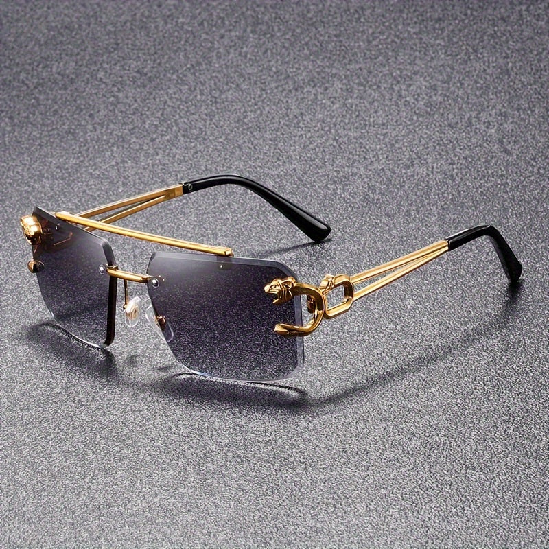 Viola Mag Lunettes pour hommes – 1 ou 2 paires, design guépard, monture carrée – Image 7