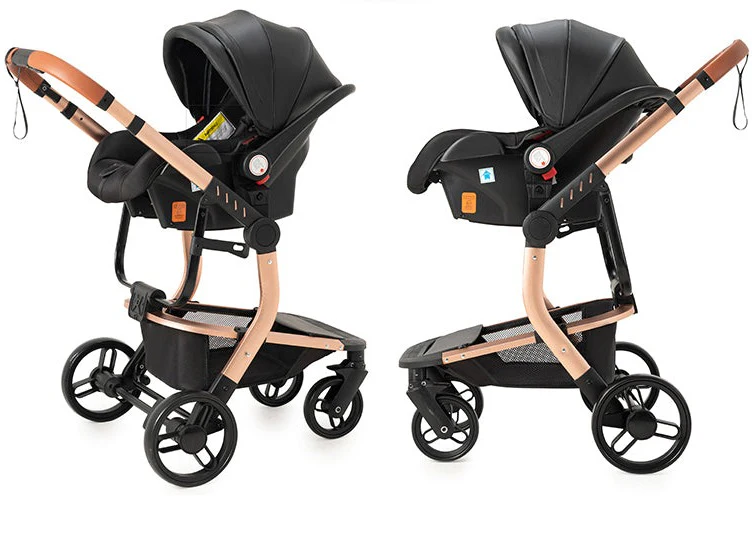 Poussette bébé trio 3 en 1 dernière génération - Poussette, Landau et Siège Auto – Image 9