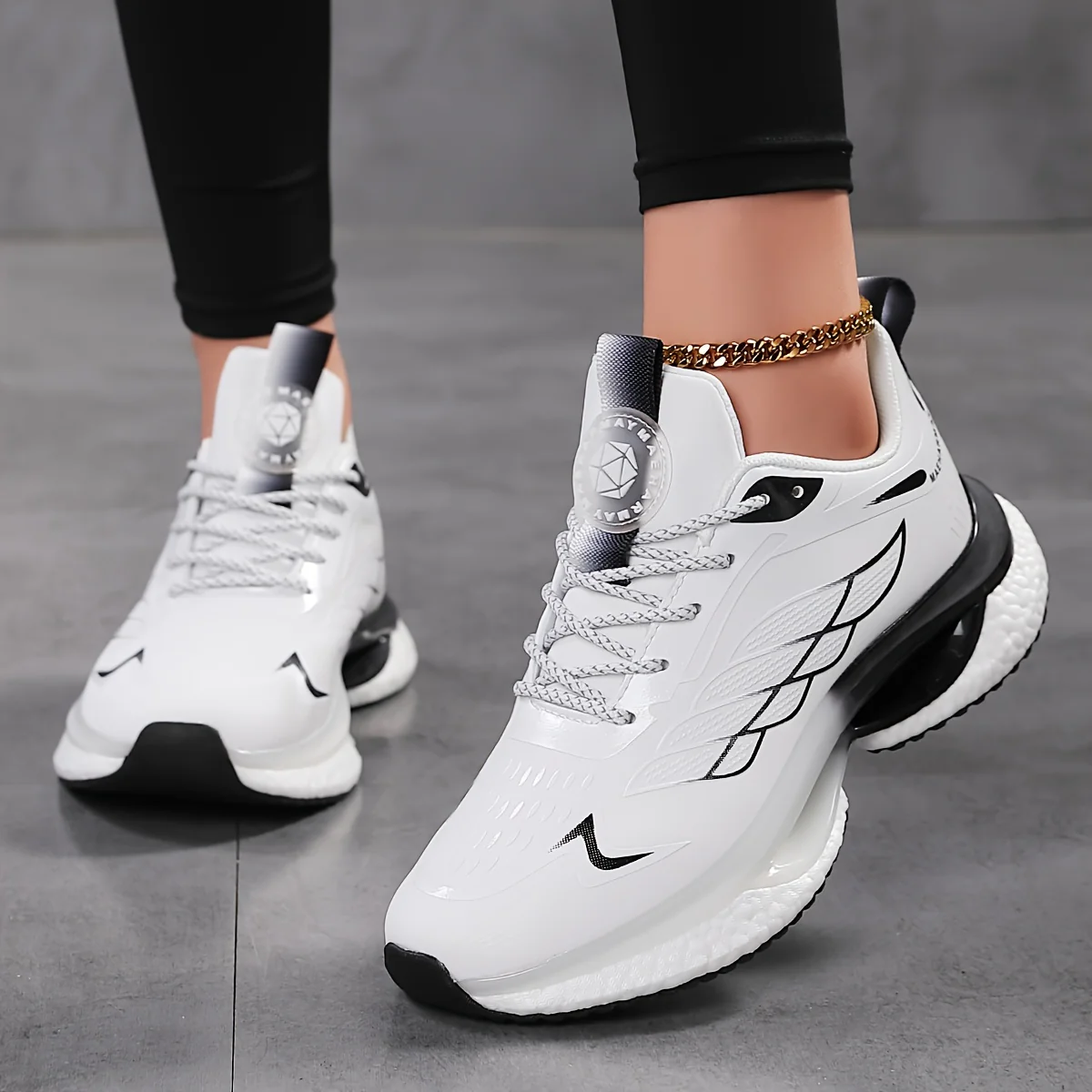 Chaussures de sport tendance pour femmes, baskets basses respirantes – Image 2