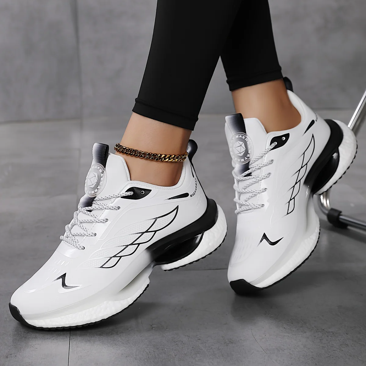 Chaussures de sport tendance pour femmes, baskets basses respirantes – Image 8