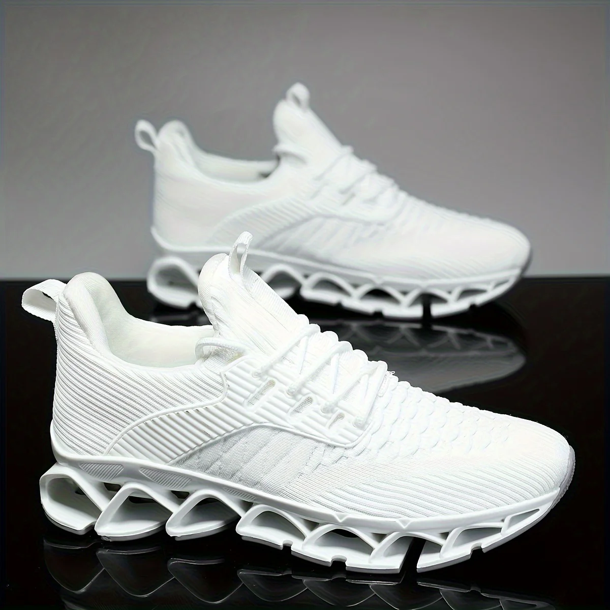 Chaussures à lame solide avec Absorption des chocs, baskets respirantes – Image 3