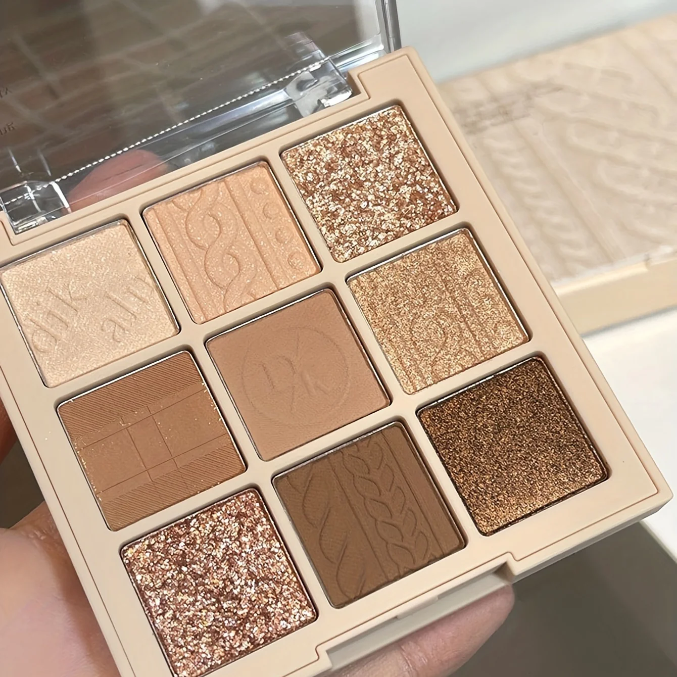 Palette d'ombres à paupières 9 couleurs, – Image 4