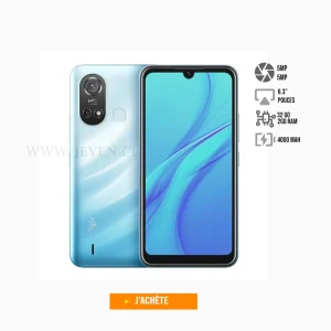iTel A58 Lite - 2Go 32Go- 5MP/5MP- 3G Plus- Empreinte Digitale- Android 11
