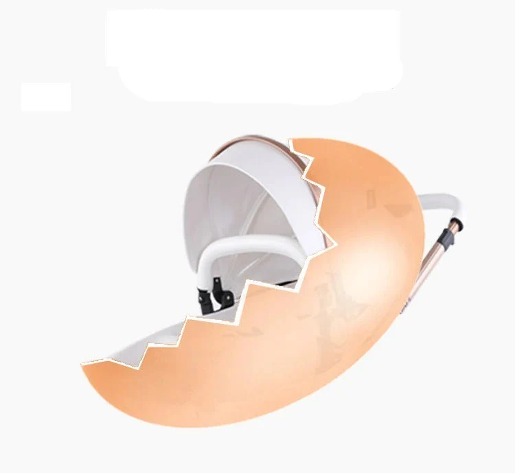 Poussette bébé trio 3 en 1 en cuir dernière génération - Poussette, Landau et Siège Auto – Image 3