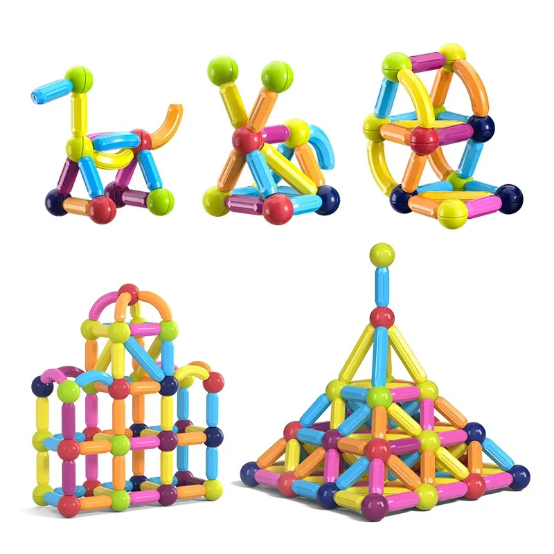 Ensemble de Construction Magnétique pour Enfants – Image 6