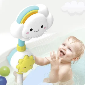 Jouet de douche nuage pour bébés