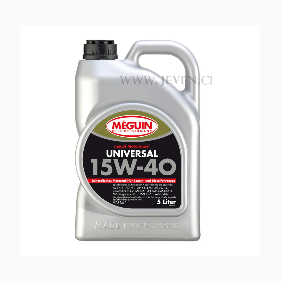 Megol huile moteur universelle SAE 15W-40 - pour les véhicules, engin á partie de 10 ans - essence comme diesel – Image 2