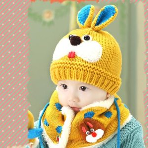 Bonnet & Écharpe Pour Bébé