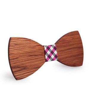 Noeud papillon en bois - Le Brossé