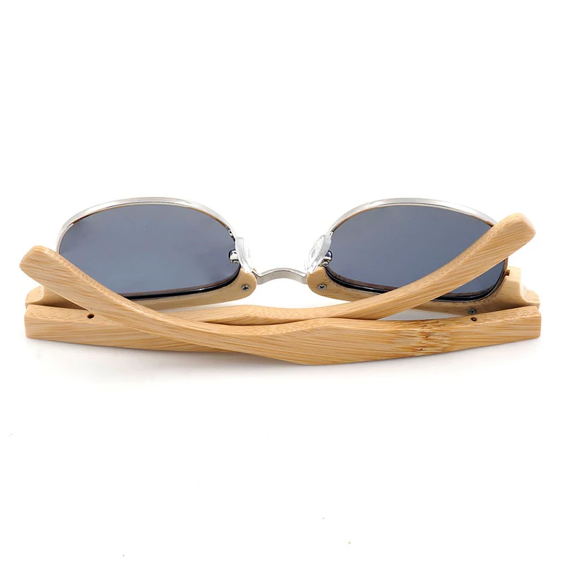 Lunettes de soleil en bois - La Chic Bambou – Image 4