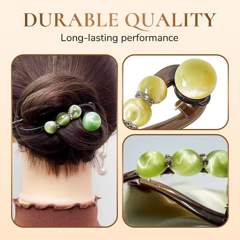 Élégante pince à cheveux pour les coiffures en arrière – Image 6