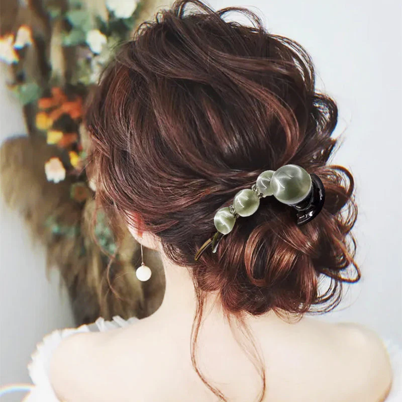 Élégante pince à cheveux pour les coiffures en arrière – Image 8