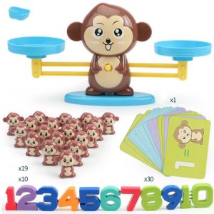Jeux éducatif : Balance Serge le Singe